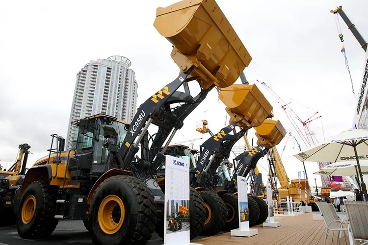 XCMG Official 5 ton wheel loader XC958 loaders wheel with TUV for sale